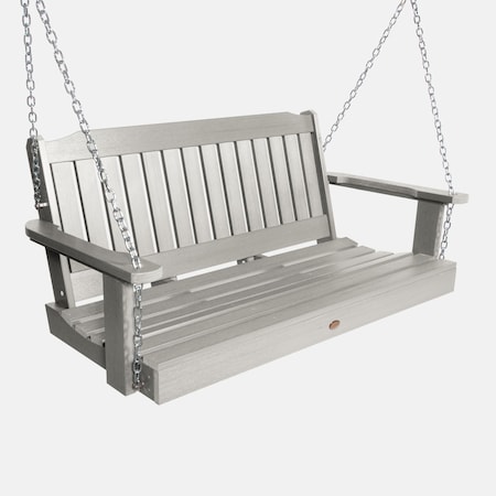 Highwood Usa Lehigh Porch Swing 4ft Outdoor Furniture for Patio, Backyard, Garden AD-PORL2-HGR